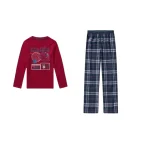 ست تی شرت استین بلند و شلوار بچگانه پپرتس